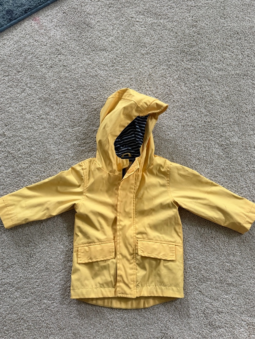 Cat & Jack Yellow Kids Raincoat